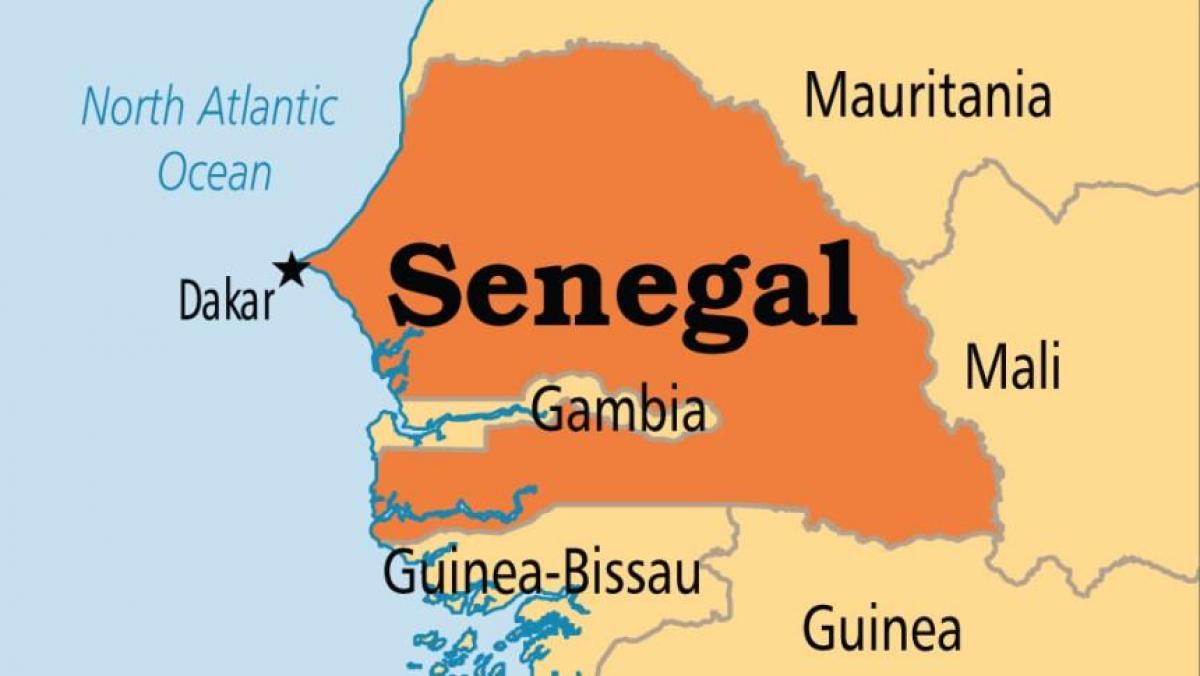 ramani ya dakar Senegal